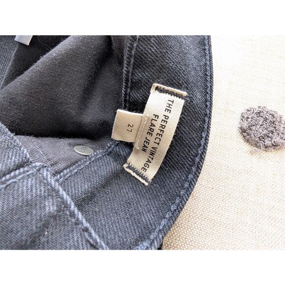 Madewell The Perfect Vintage Flare Jean in Sherborn Wash Sz 27 - Picture 5 of 6